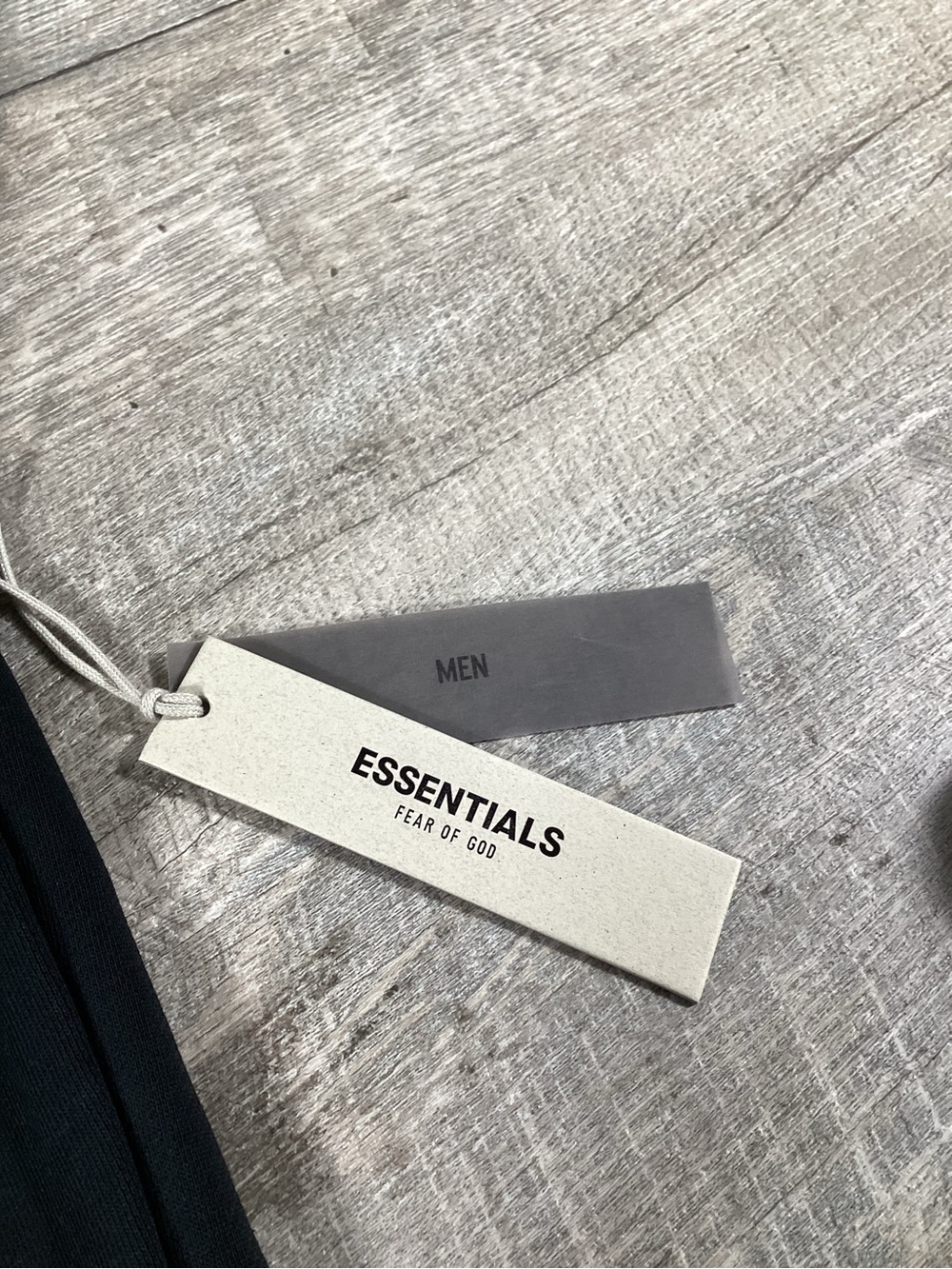 Fear Of God Essentials Hoodie Stretch Limo Black XXS Pullover NWT - Picture 9 of 11